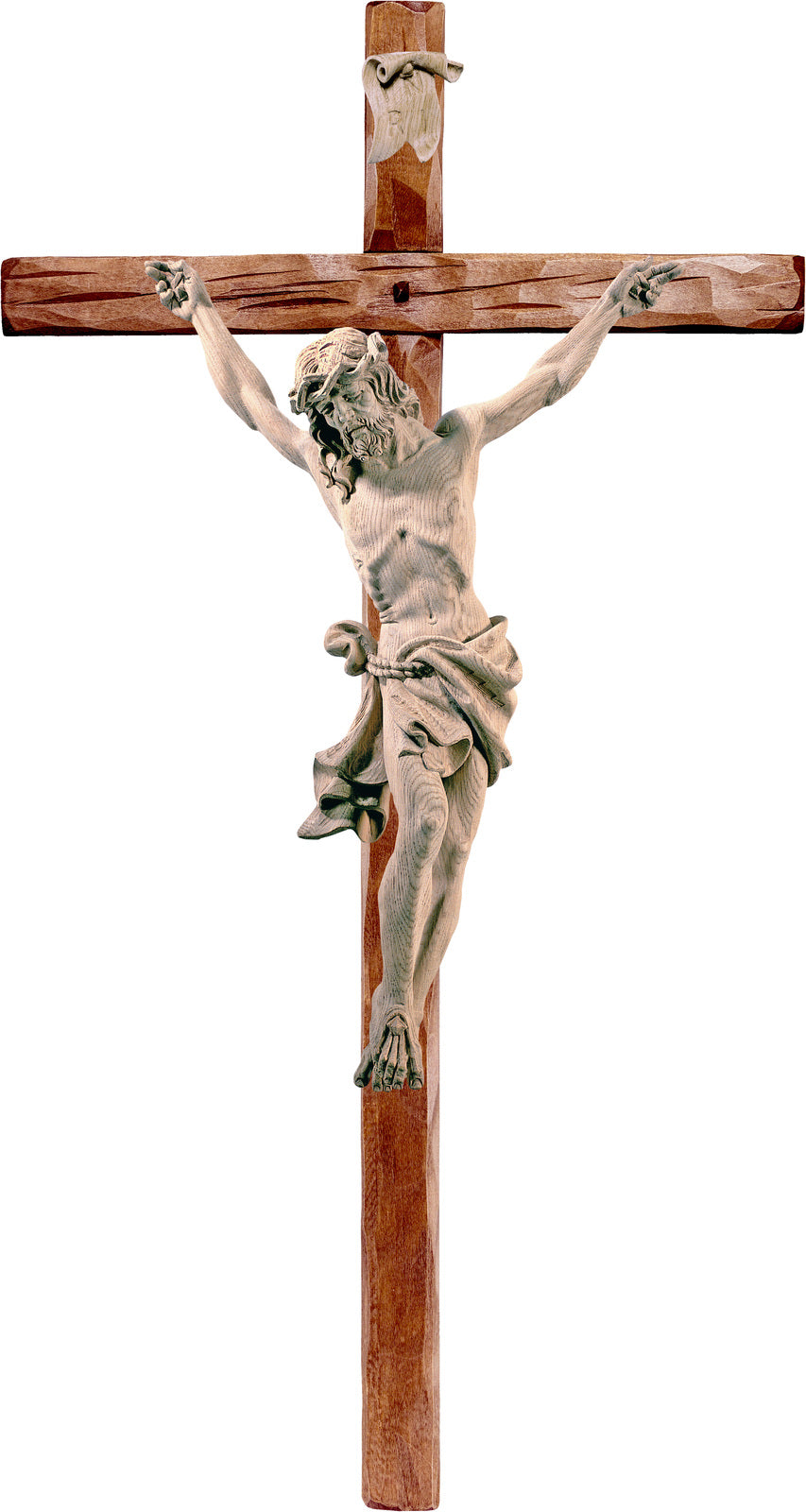 Alpenchristus Eiche mit geradem Kreuz