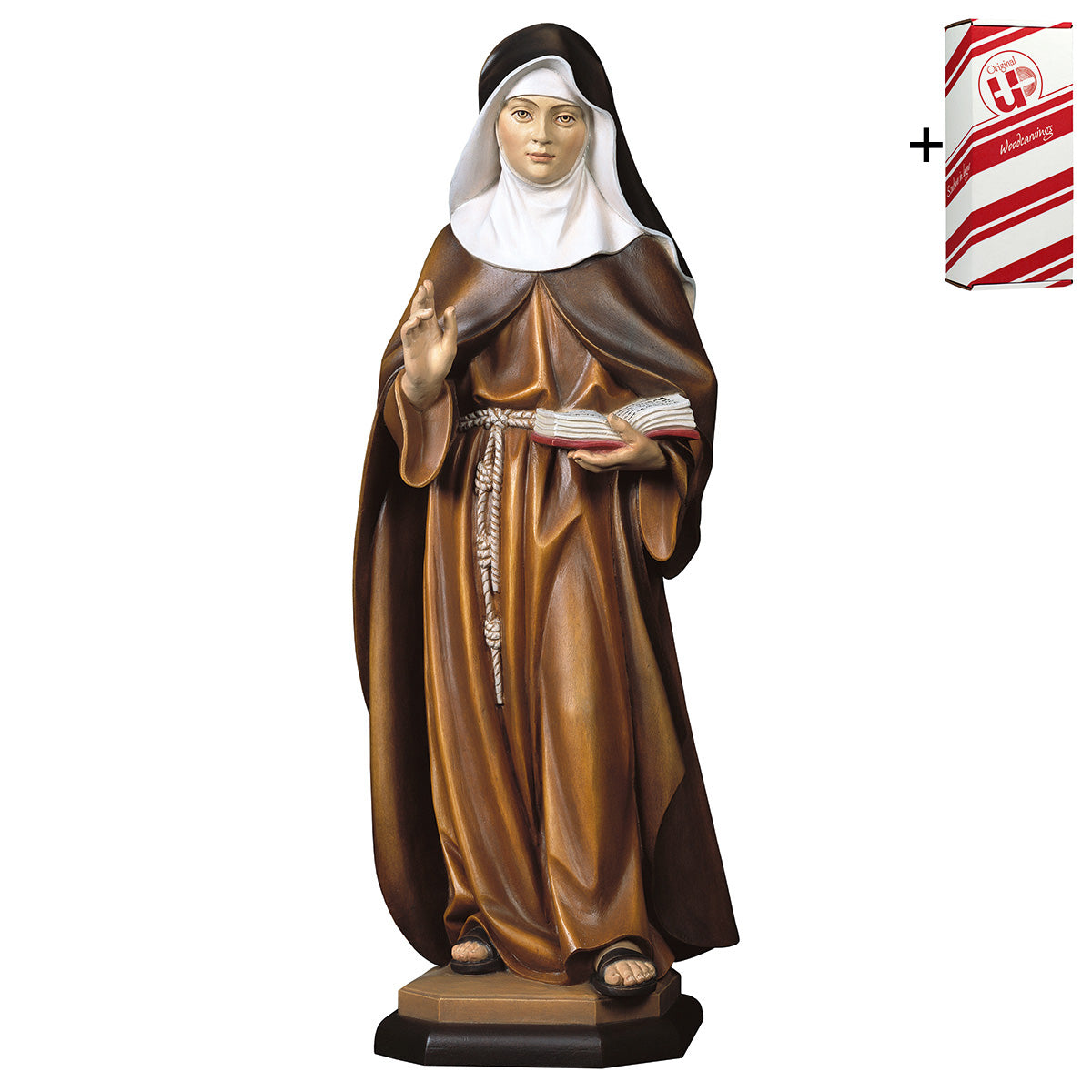 Klarissen Nonne + Geschenkbox
