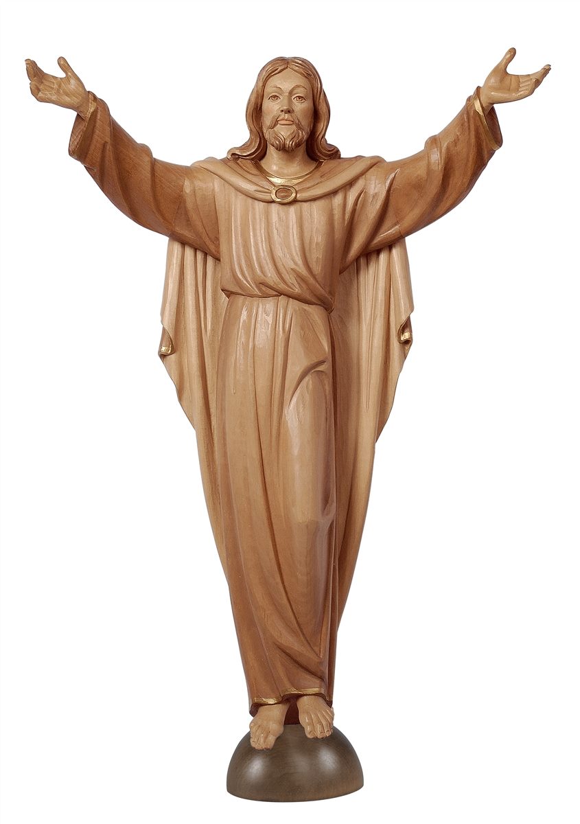 Auferstandener Christus auf Konsole