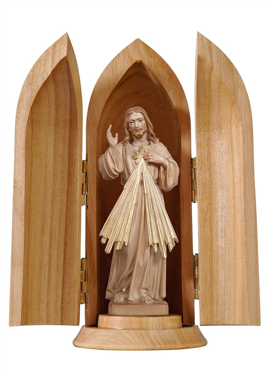 Jesus Barmherzigkeit in Nische
