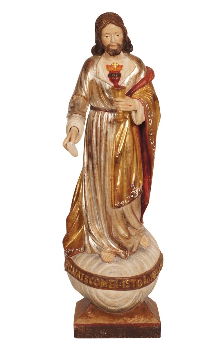 Herz Jesu mit Hostie