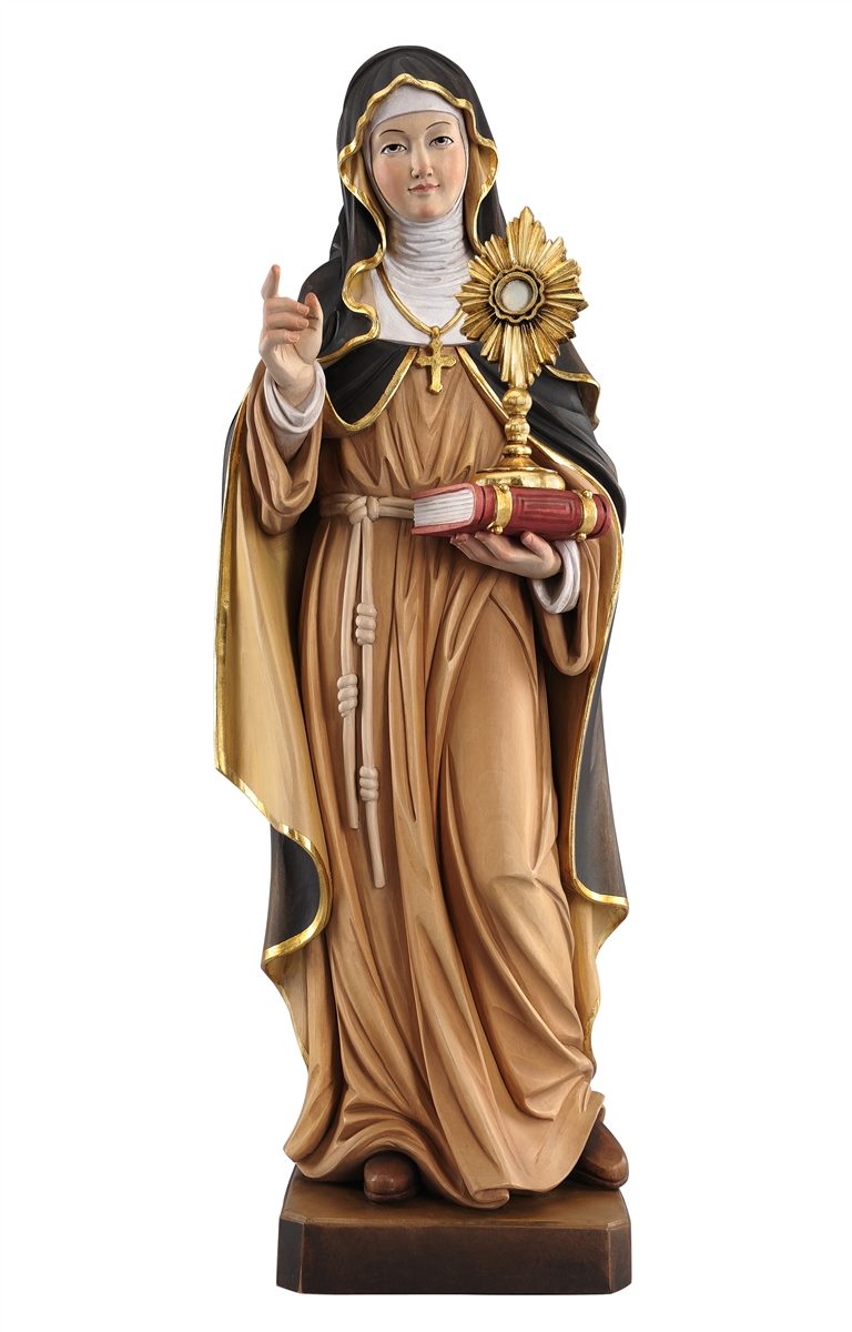 Hl. Klara mit Monstranz
