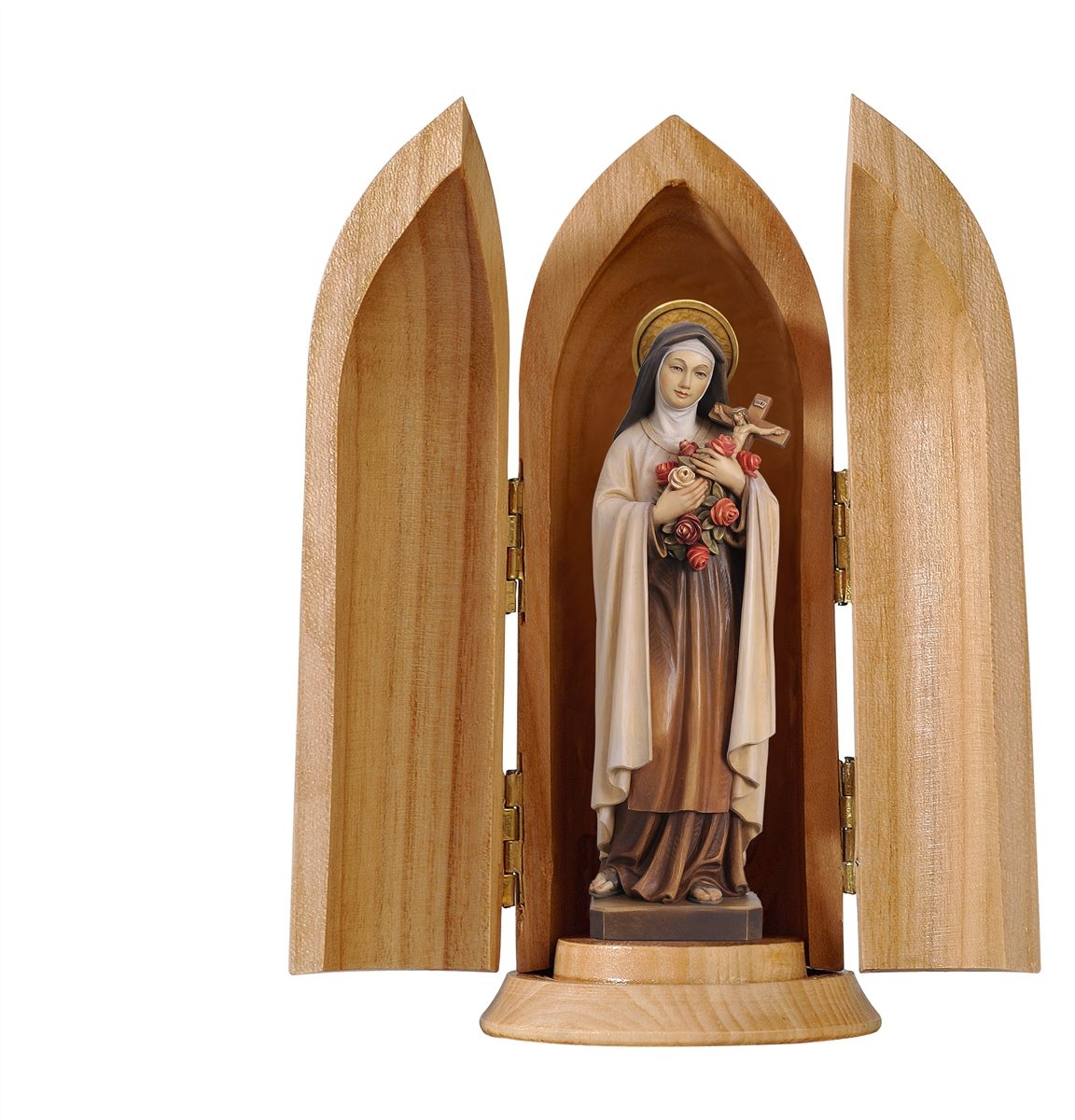 Hl. Theresia von Lisieux in Nische