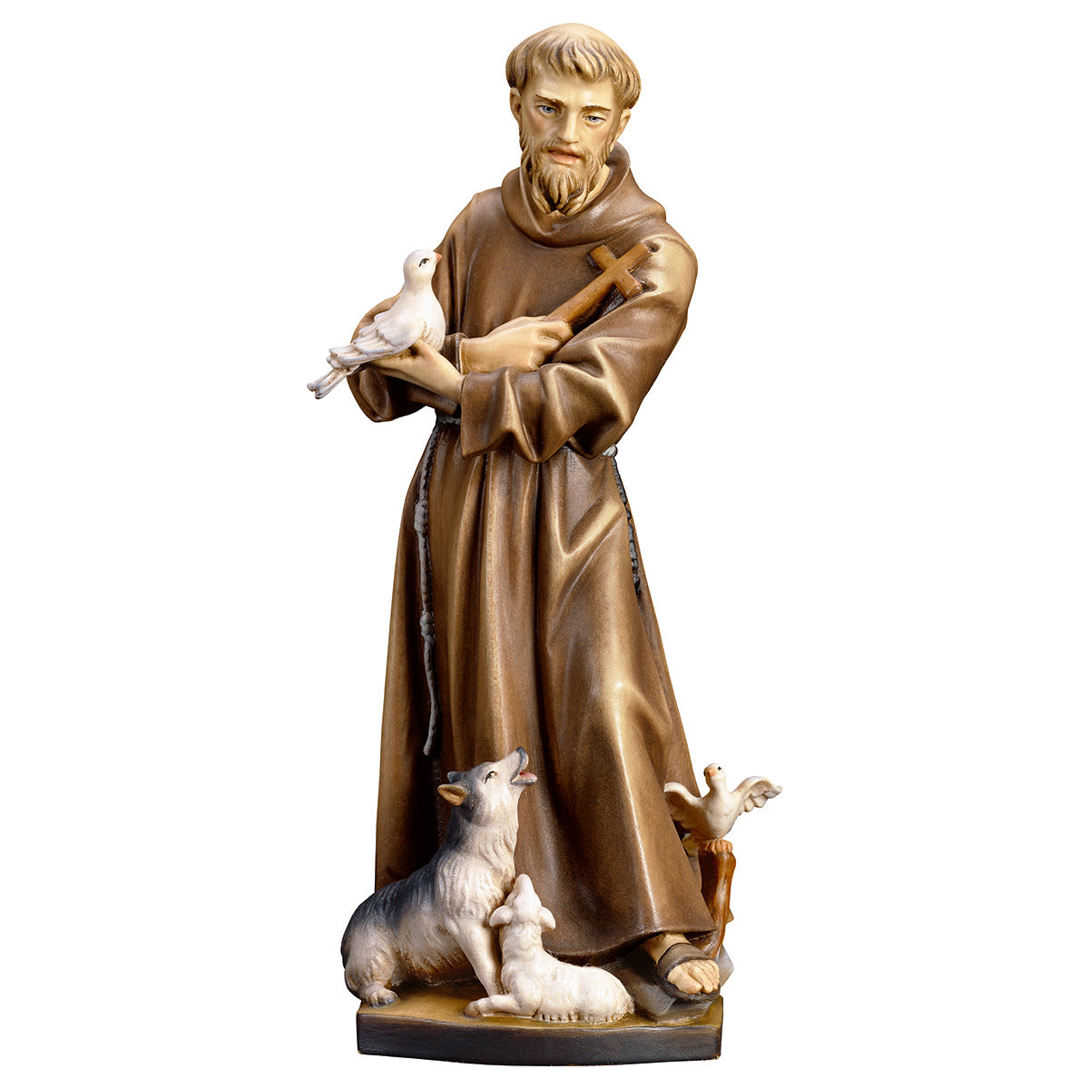Hl. Franziskus von Assisi mit Tiere