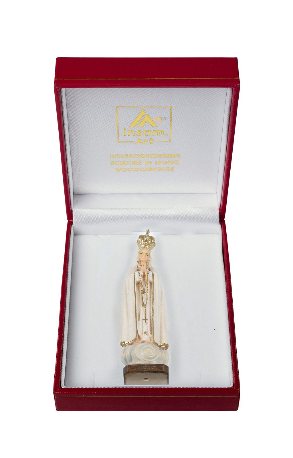 Etui mit Madonna Fatima+Krone