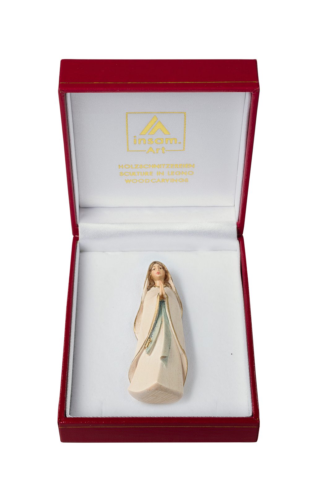 Etui mit Madonna Lourdes modern