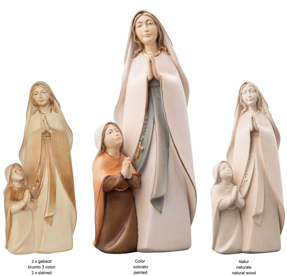 Madonna Lourdes mit Bernadette modern