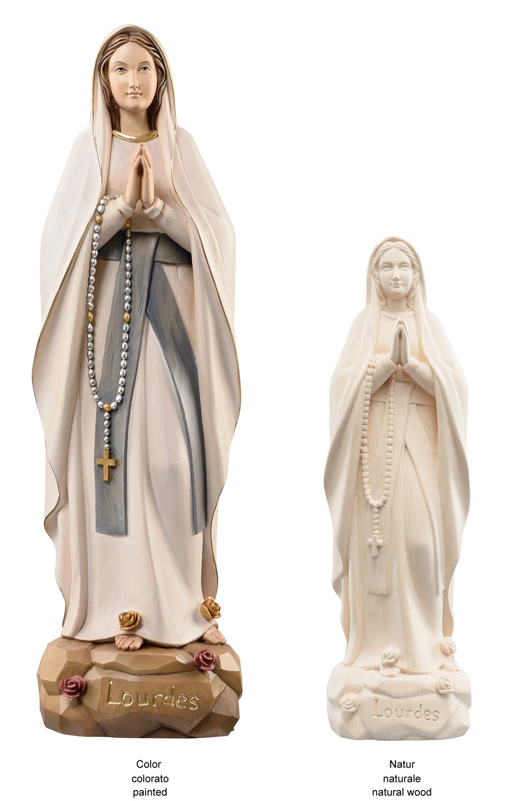 Madonna Lourdes stilisiert