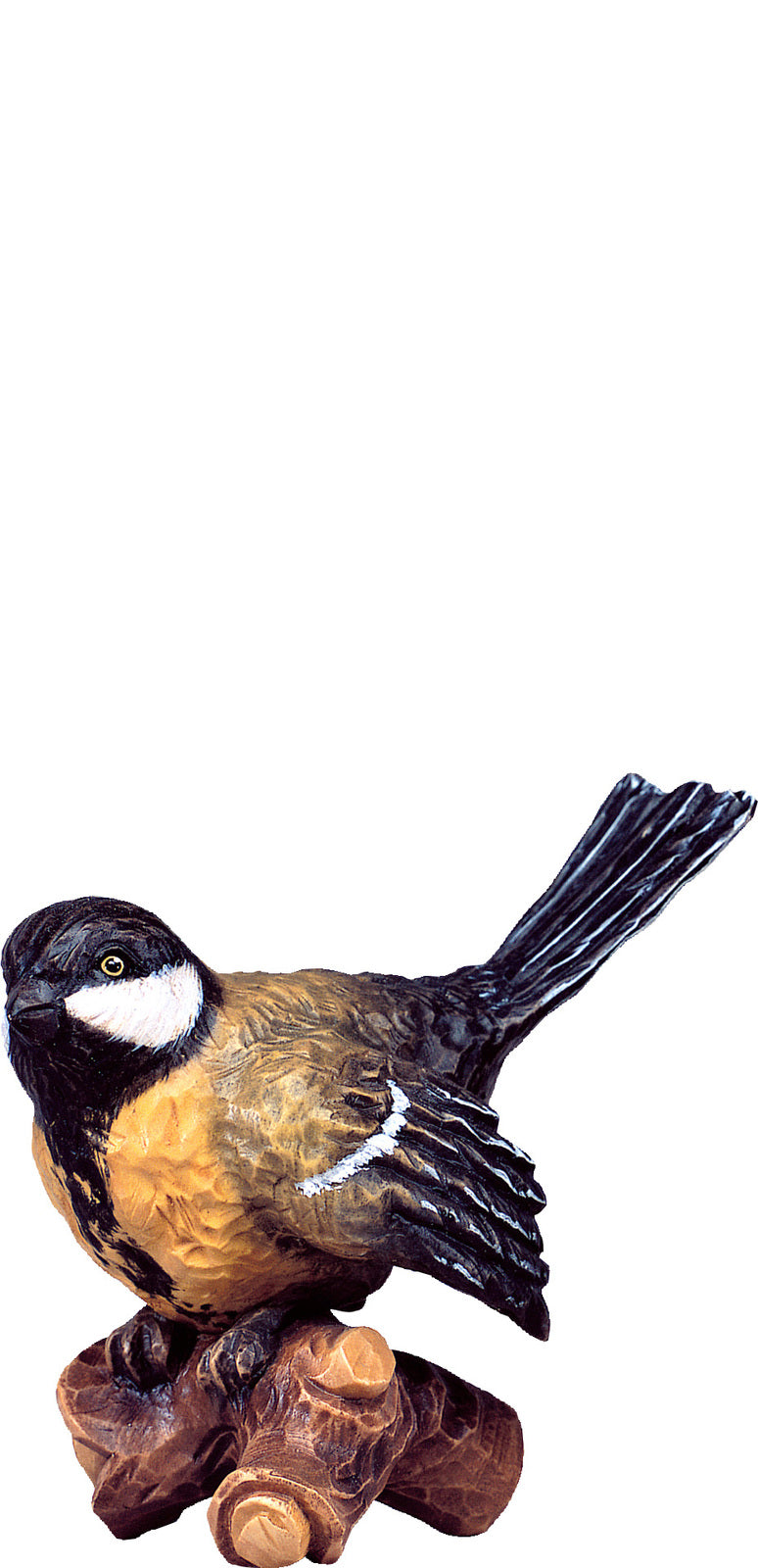 Vogel auf Ast B.K. gelb