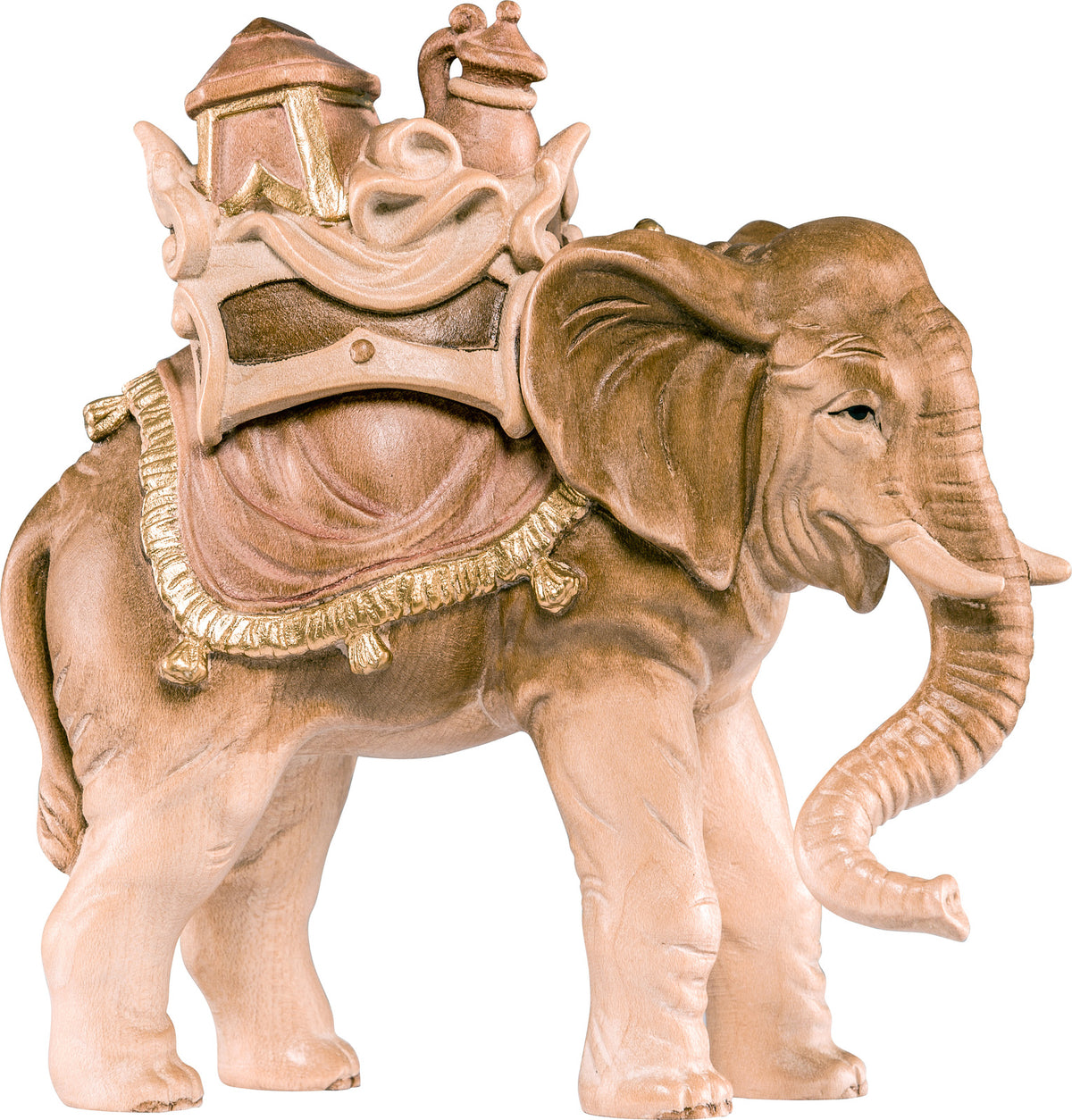Elefant mit Gepäck B.K.