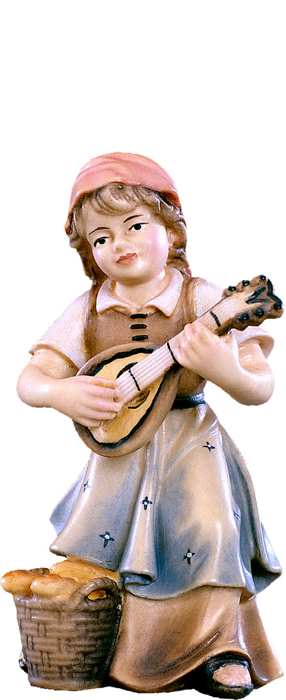 Mädchen mit Mandoline D.K.