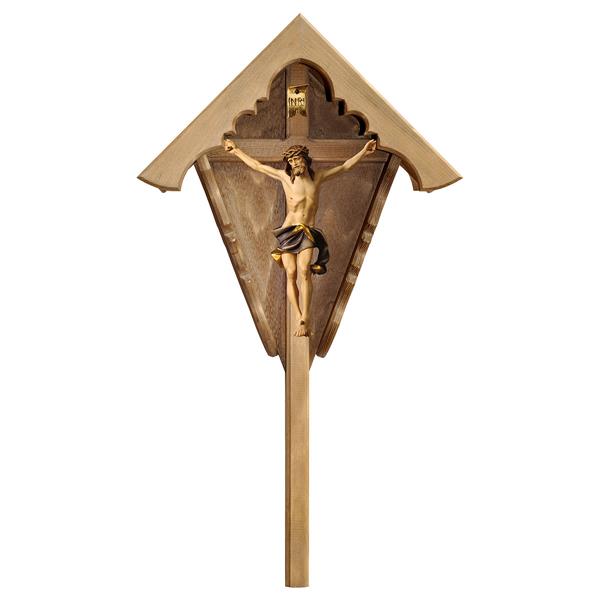 Kruzifix Nazarener Feldbalken Fichte