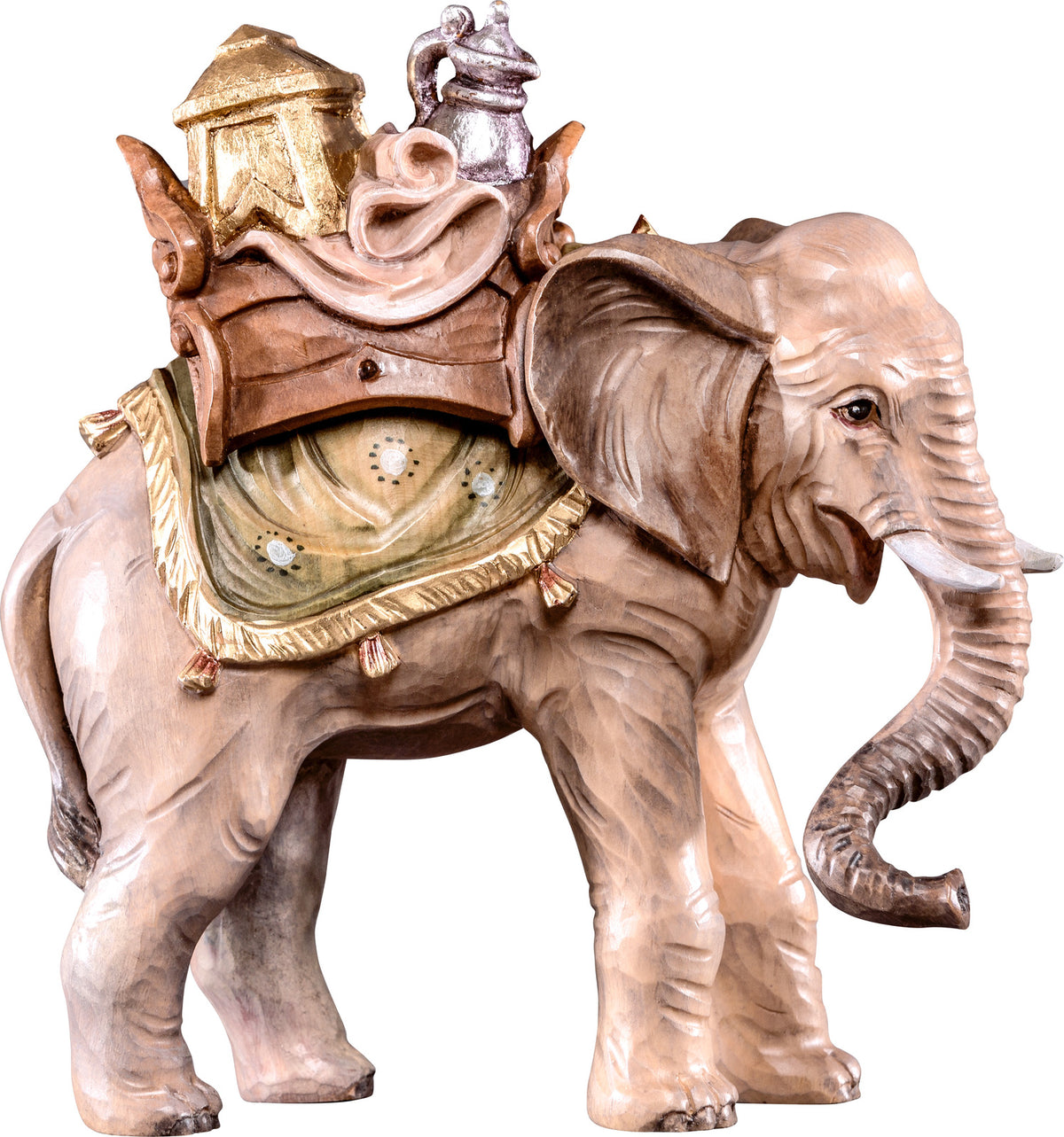 Elefant mit Gepäck T.K.