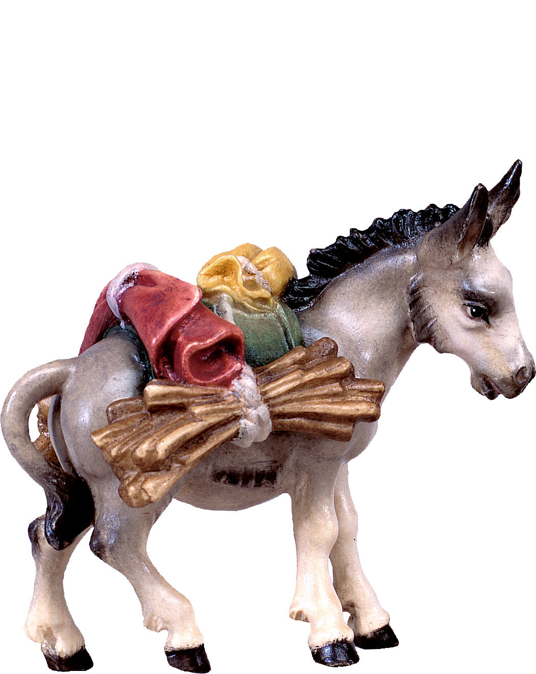 Esel mit Gepäck H.K.