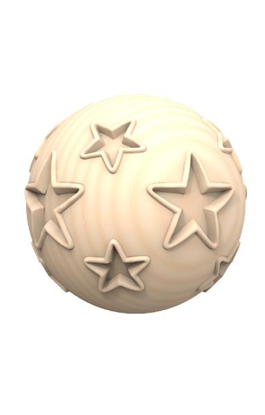 Zirbenkugel Stern