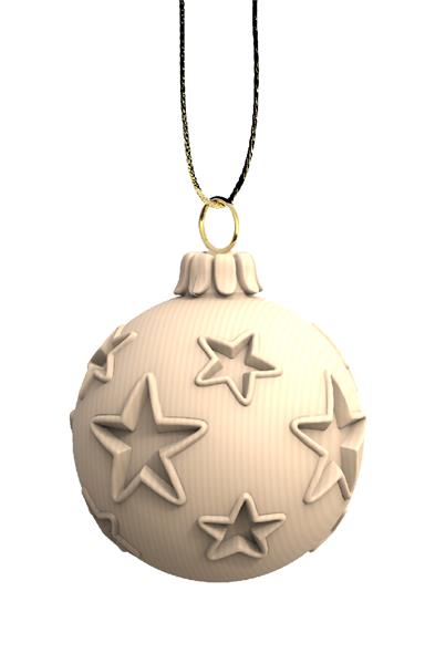 Weihnachtskugel Sterne