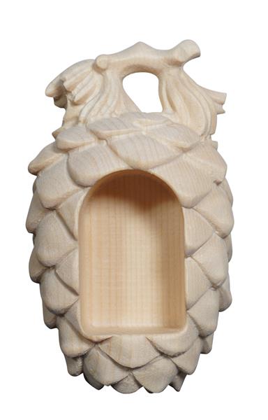 Zirbenzapfen mit Nische
