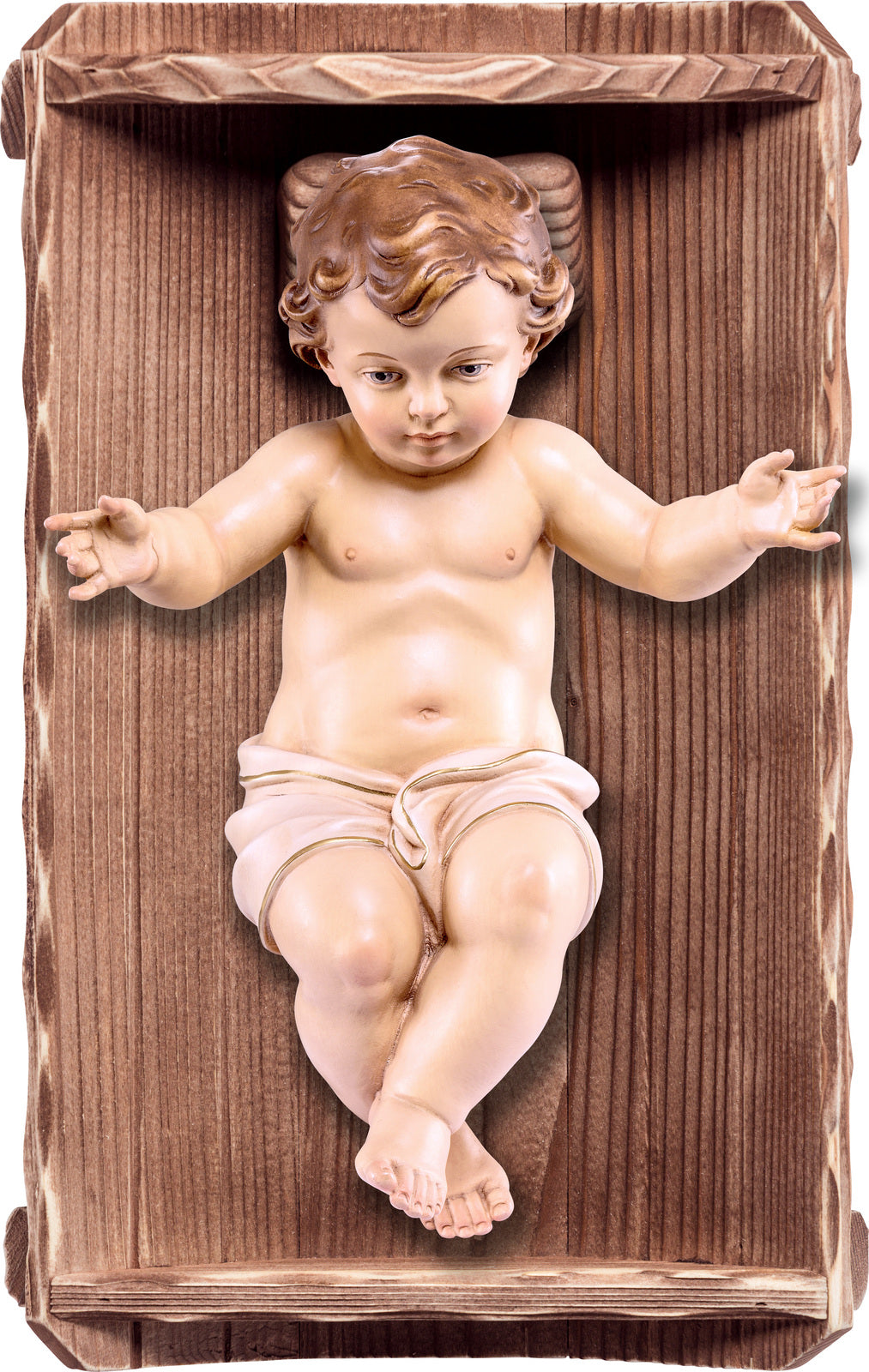 Jesukind mit Wiege