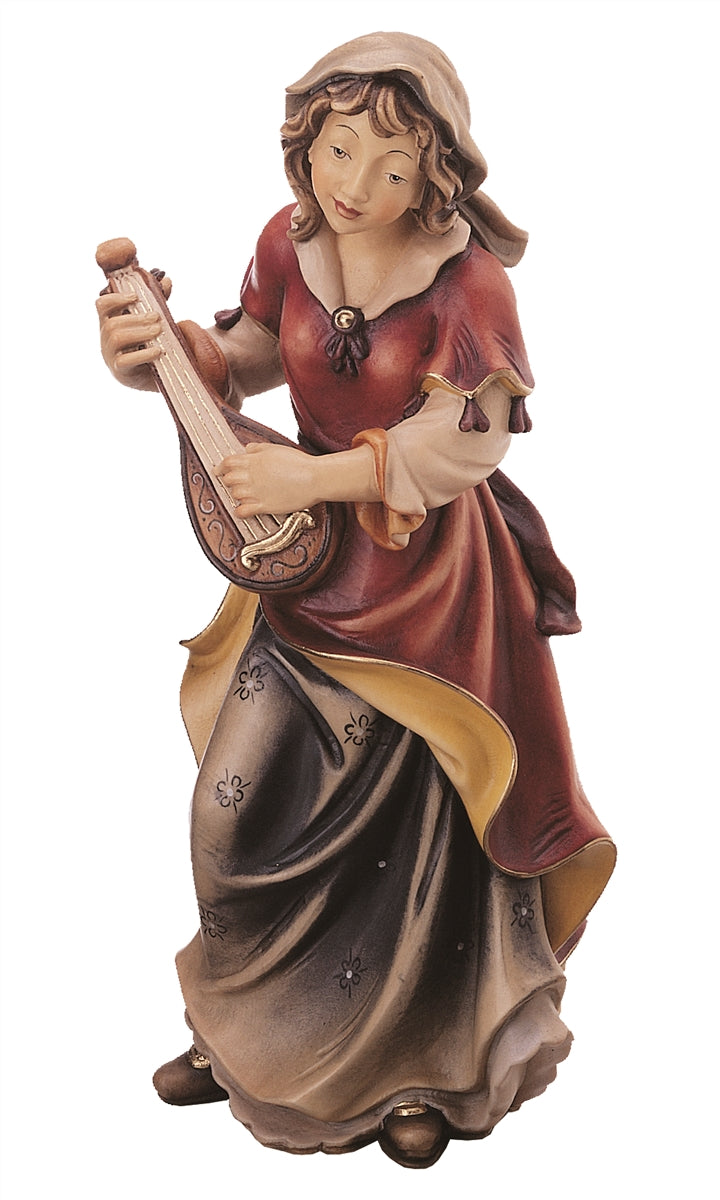 Hirtin mit Mandoline
