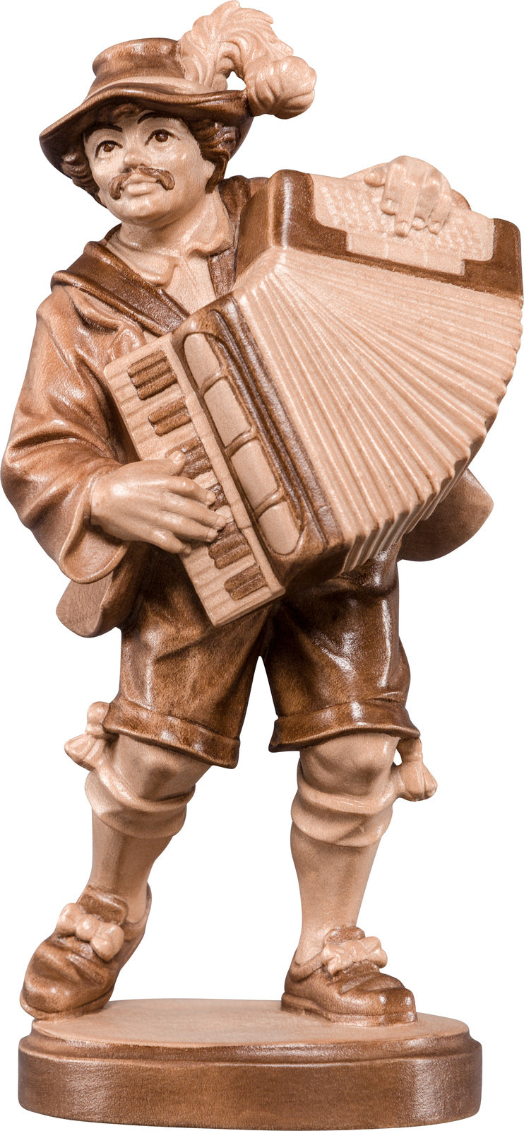 Musikant mit Ziehharmonika