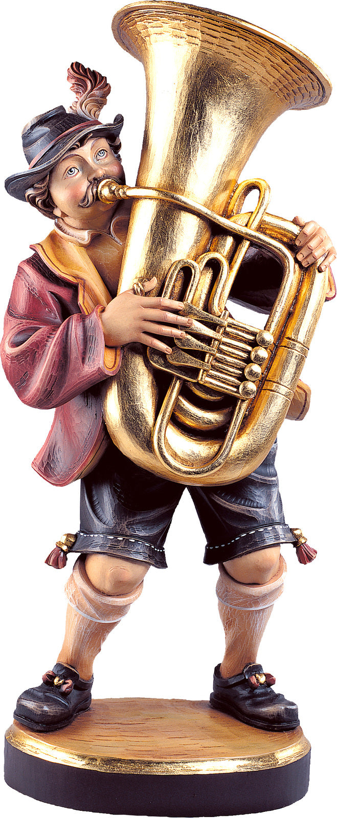 Musikant mit Tuba