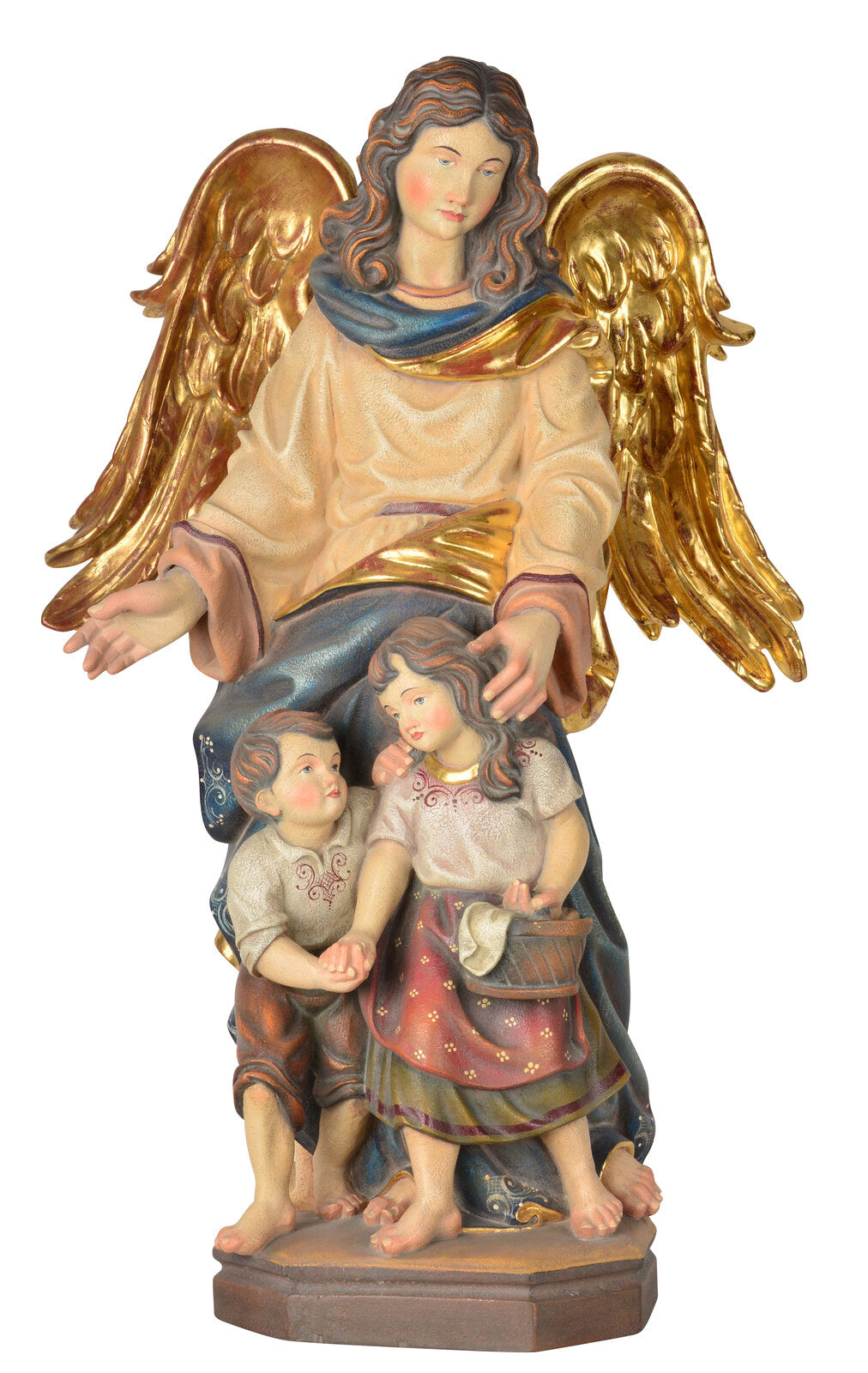 Schutzengel mit  2 Kindern