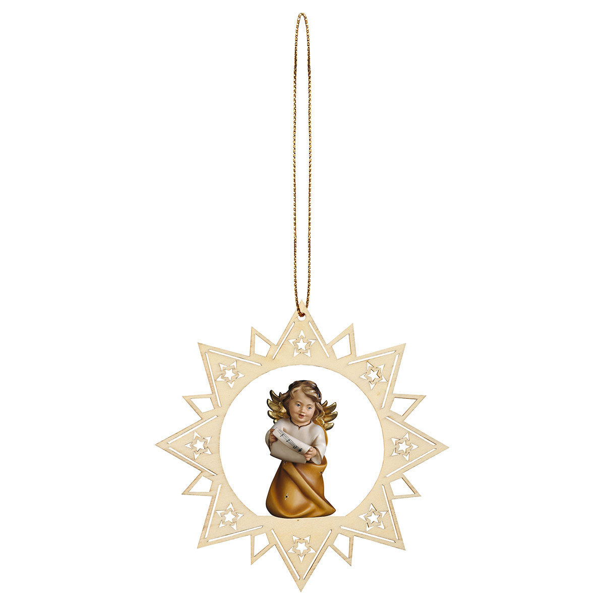 Herzengel mit Noten Sternchen Stern