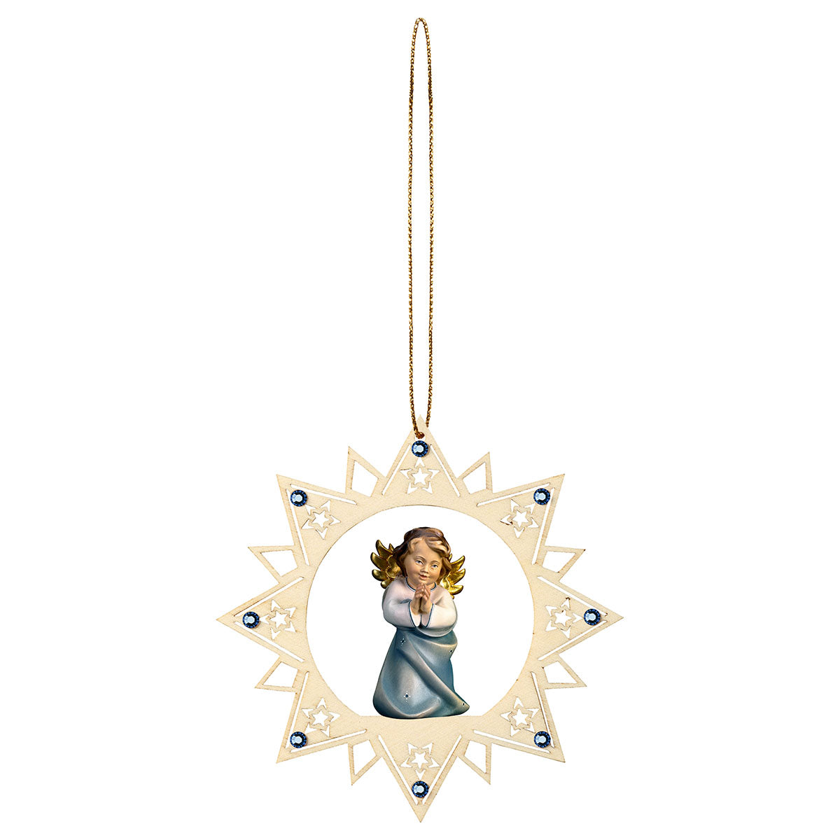 Herzengel betend Sternchen Stern Crystal