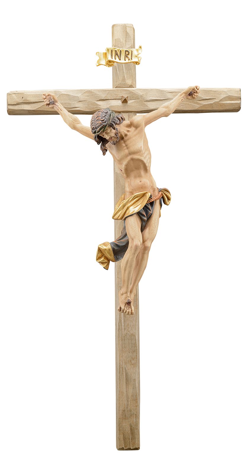 Christus barock mit geradem Kreuz