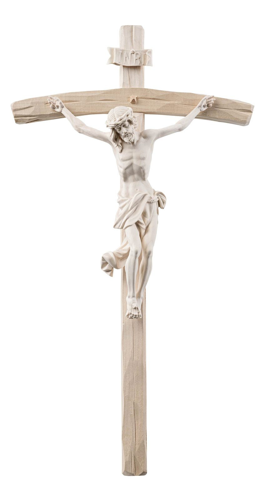 Christus Benedikt mit Kreuz gebogen