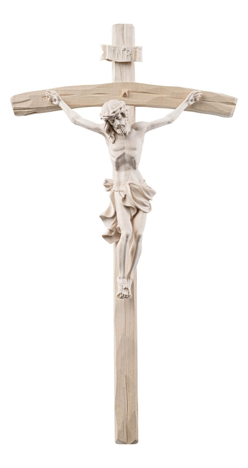 Christus Insam mit Kreuz gebogen