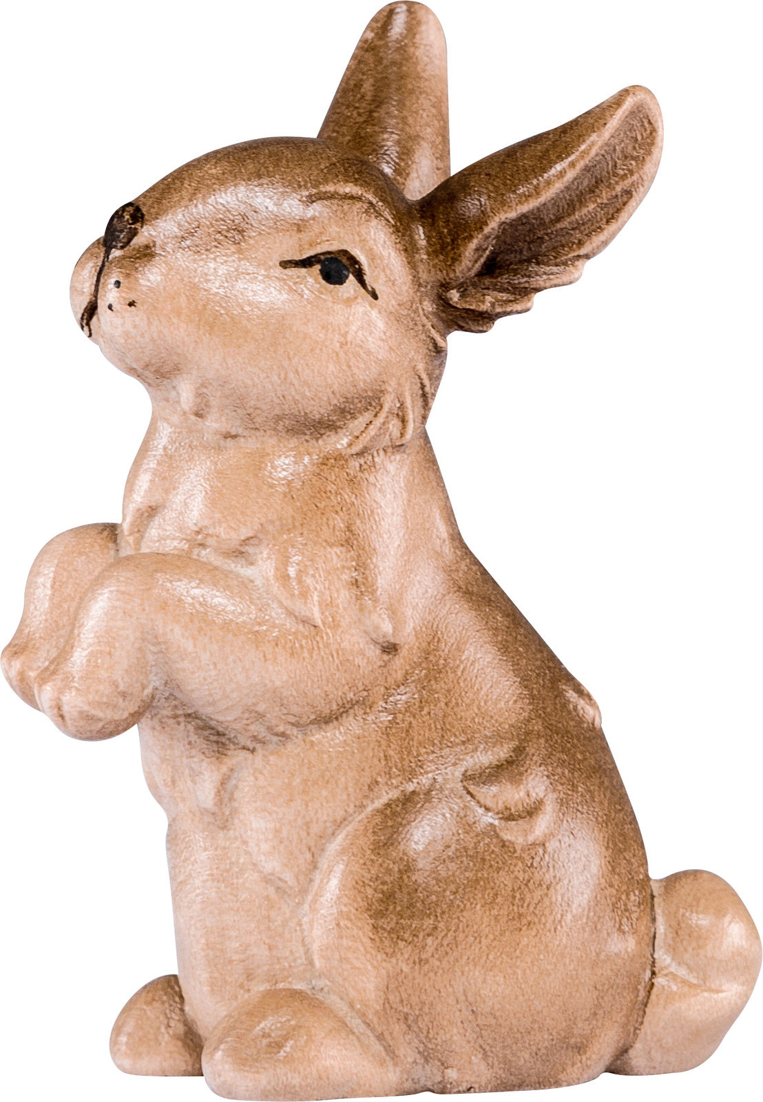 Hase stehend grau