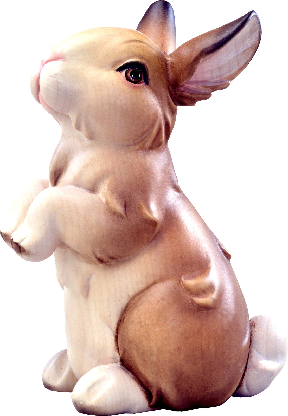 Hase stehend braun