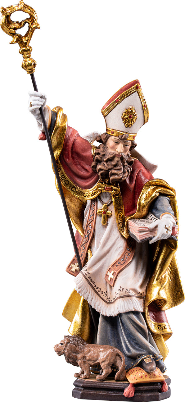 Hl. Ignatius mit Buch und Löwe