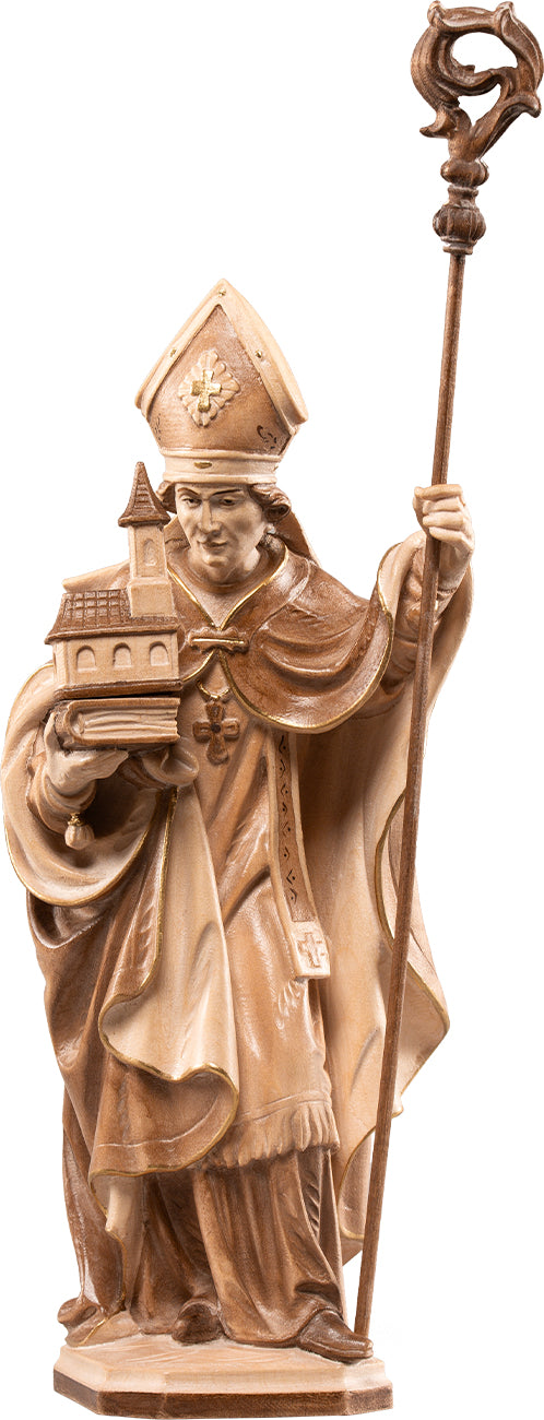 Hl. Ansgar mit Kirchenmodell