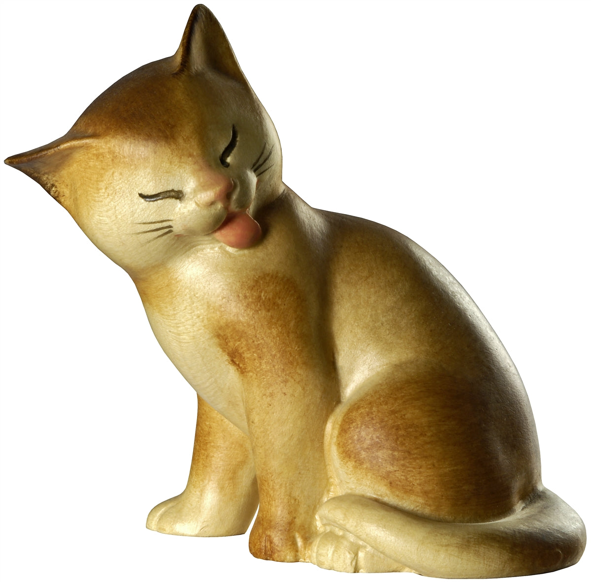 Katze sitzend