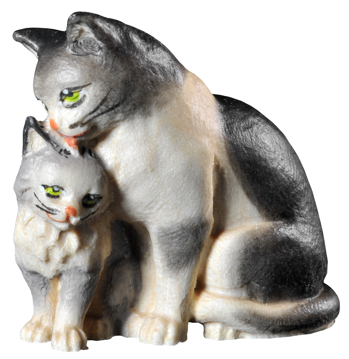 Katze mit Katzenbaby