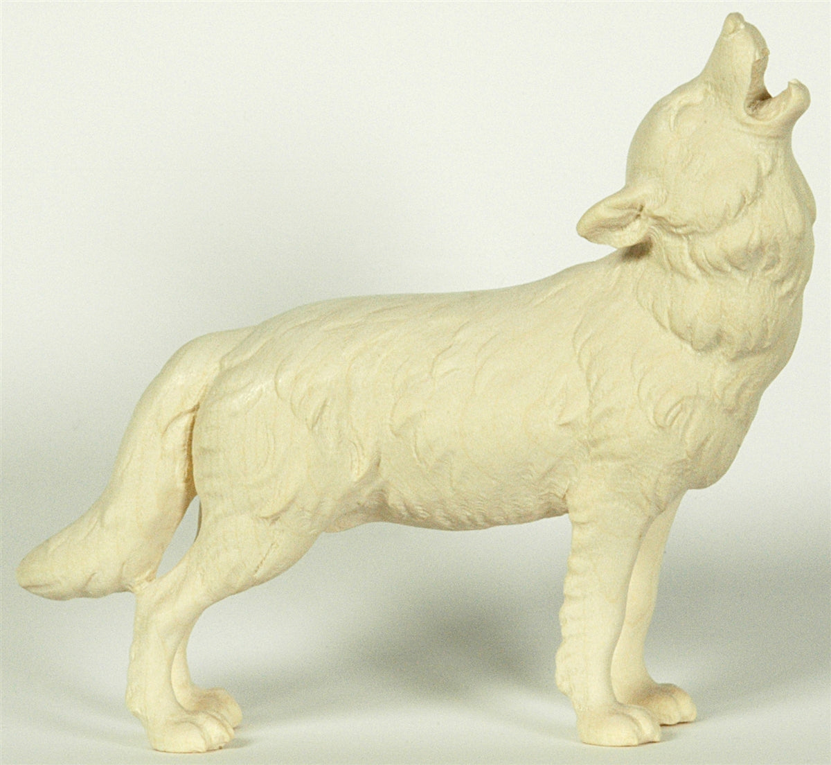 Wolf stehend heulend
