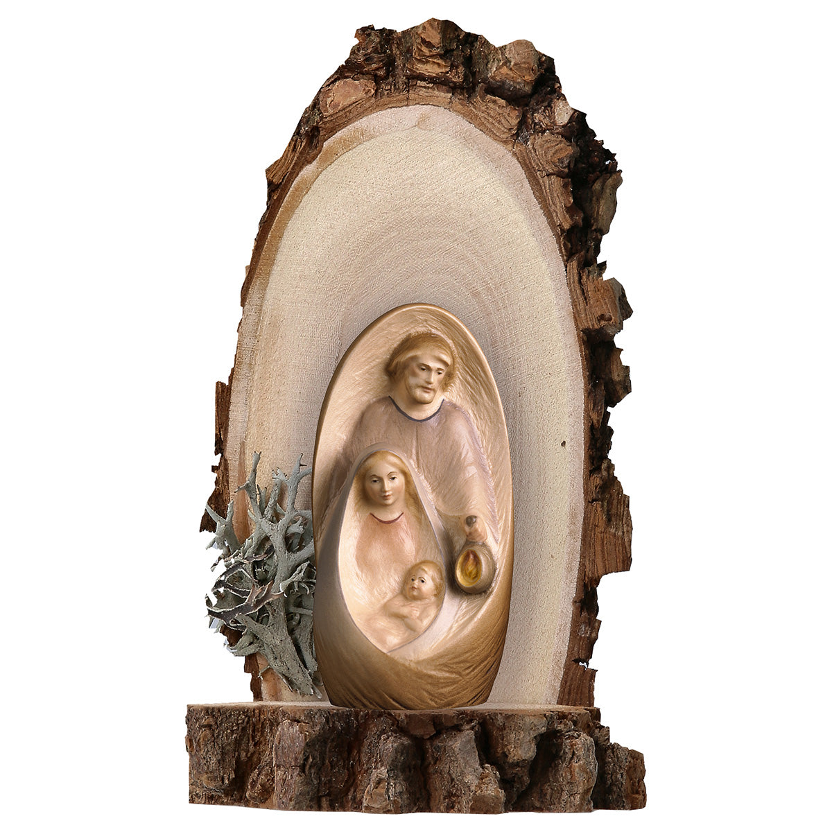 Blockkrippe Orient mit Kulisse Ulme