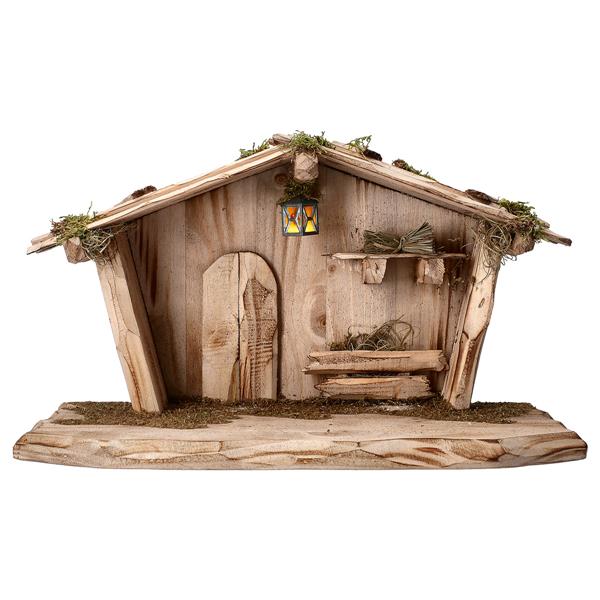 HI Advent Familienstall mit Licht
