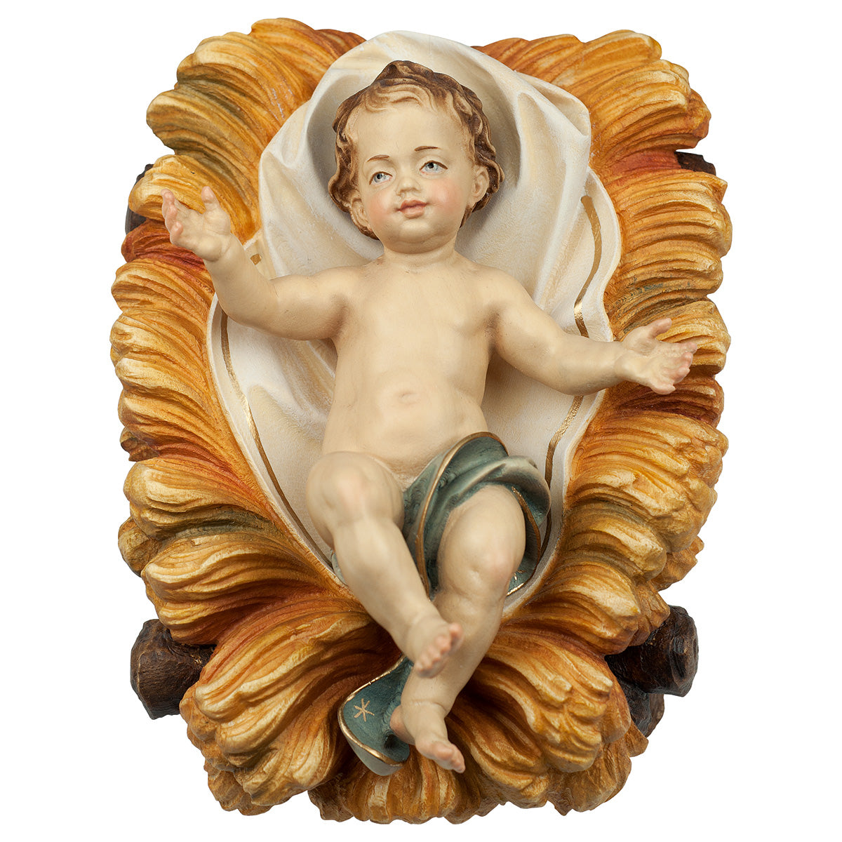UL Jesuskind und Wiege 2 Teile