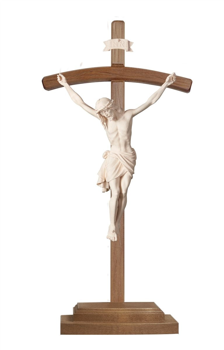 Christus Siena Stehkreuz gebogen