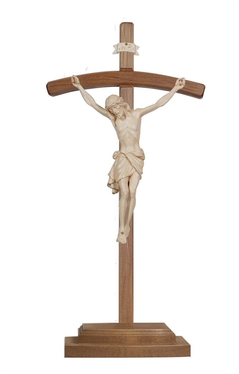 Christus Siena Stehkreuz gebogen