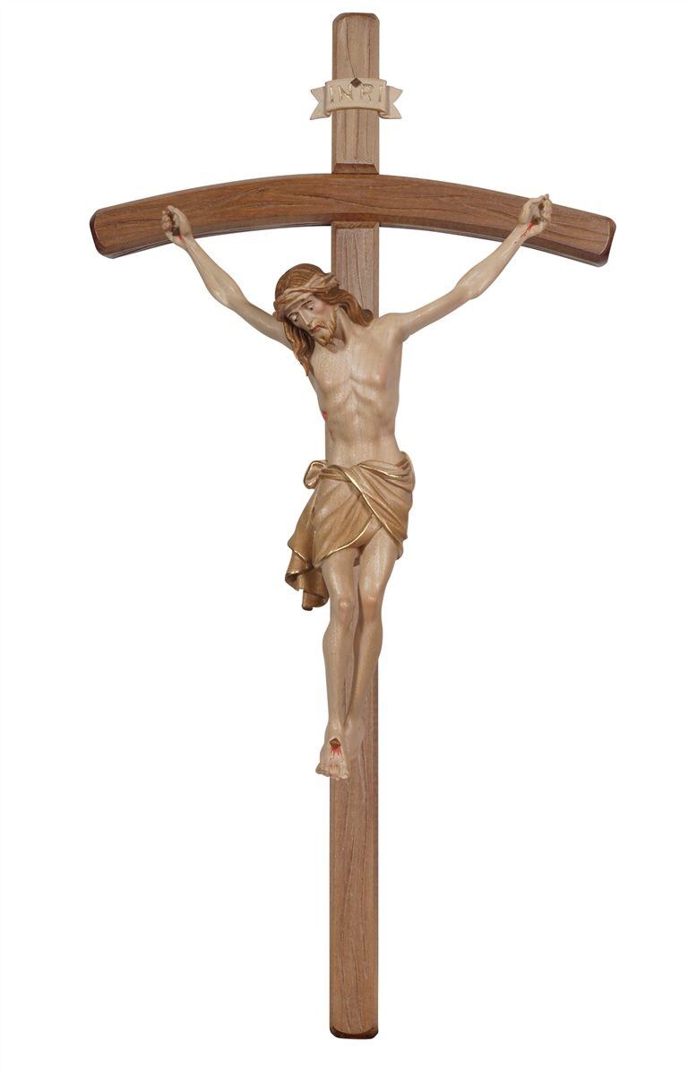 Christus Siena Balken gebogen dunkel