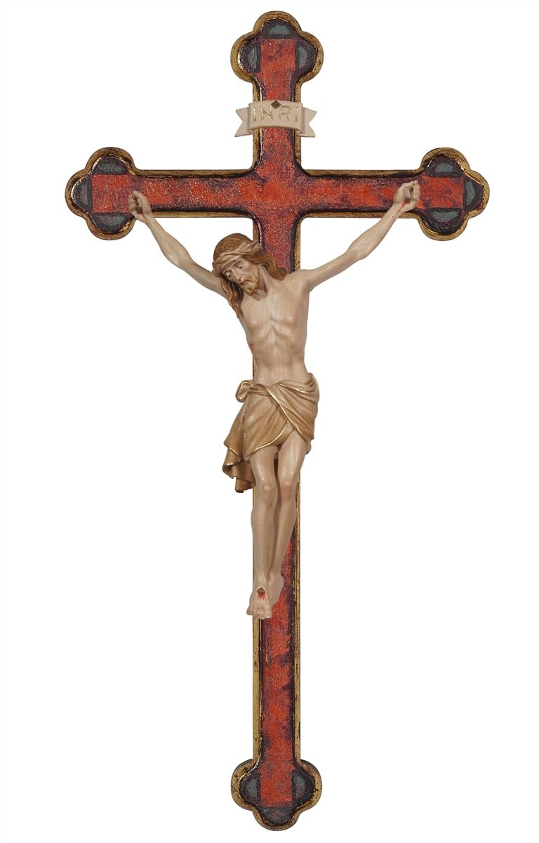Christus Siena Balken echtgold Barock