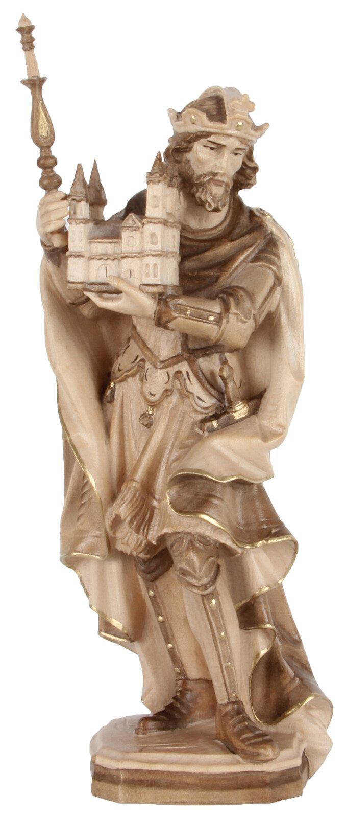 Hl. Heinrich mit  Zepter und Dom