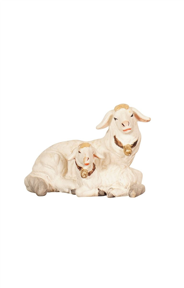 ZI Schaf liegend+Lamm