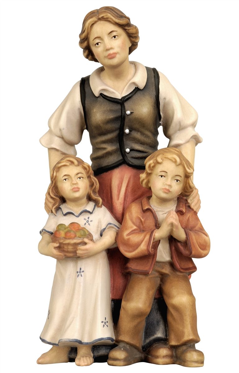 RA Hirtin mit 2 Kinder