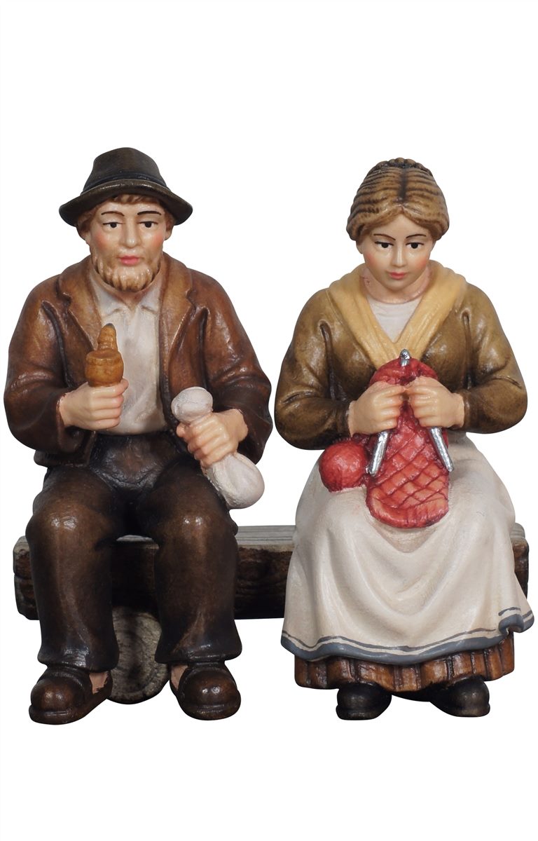 HE Oma u.Opa auf Bank