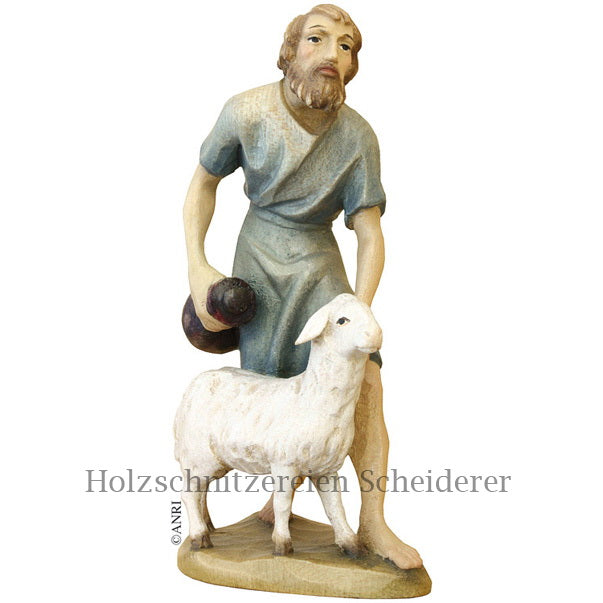 Hirte mit Schaf ANRI Kuolt Krippe